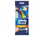 Станок одноразовый для бритья, Gillette (Жиллет) 3 шт блю 2 плюс