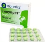 Синупрет форте, таблетки покрытые оболочкой 20 шт