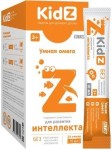Кидз Умная омега, сироп 10 мл 14 шт для детей с 3 лет для развития интеллекта стики