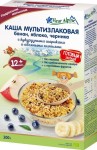 Каша безмолочная, Fleur Alpine (Флер Альпин) 200 г Мультизлаковая с бананом яблоком и черникой с 12 мес